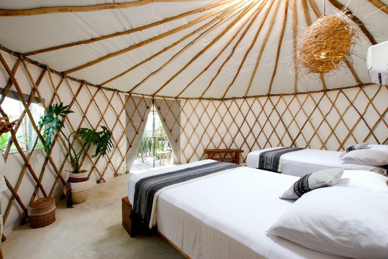 Huaya Camp Apartment Плая дел Кармен Екстериор снимка